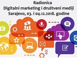 Digitalni marketing i društveni mediji – Sarajevo, 03. i 04.12.2018. godine